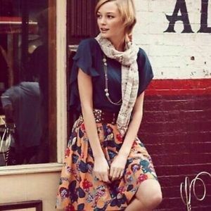 Anthropologie Nathalie Lete Paris Skirt